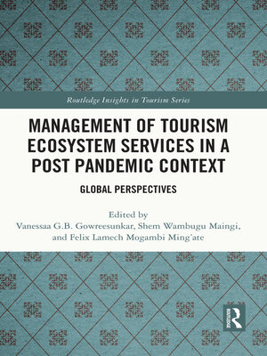 cover image of Management of Tourism Ecosystem Services in a Post Pandemic Context